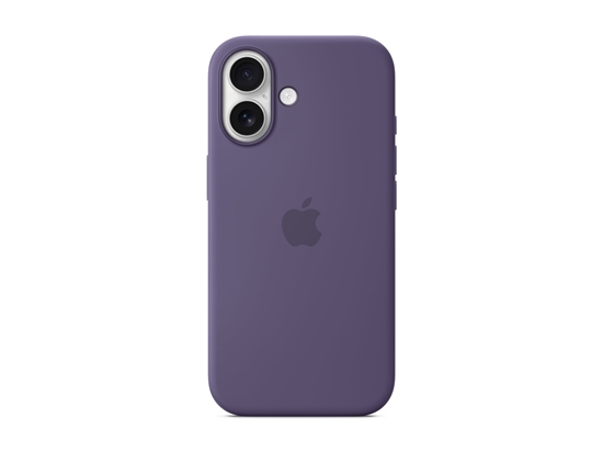 Picture of Apple - Protective cover for mobile phone - MagSafe compatibility - silicone - purple fog - for iPhone 17