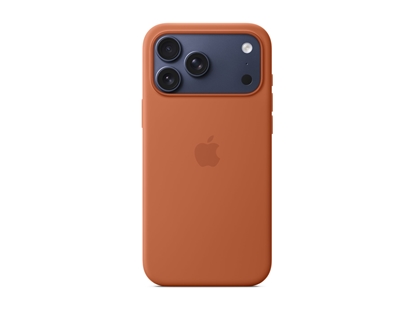 Attēls no Apple - Protective cover for mobile phone - MagSafe compatibility - silicone - terra cotta - for iPhone 17 Pro Max