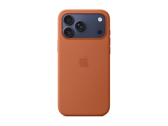 Picture of Apple - Protective cover for mobile phone - MagSafe compatibility - silicone - terra cotta - for iPhone 17 Pro Max