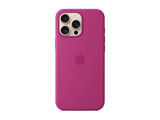 Picture of Apple - Protective cover for mobile phone - MagSafe compatibility - silicone - ultramarine - for iPhone 16 Pro Max