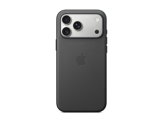 Picture of Apple - Protective cover for mobile phone - MagSafe compatibility - TechWoven - black - for iPhone 17 Pro Max