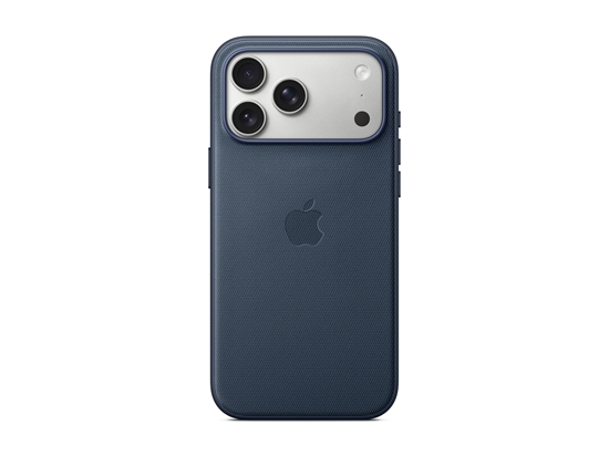 Picture of Apple - Protective cover for mobile phone - MagSafe compatibility - TechWoven - blue - for iPhone 17 Pro Max