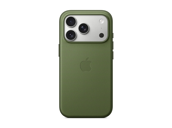 Picture of Apple - Protective cover for mobile phone - MagSafe compatibility - TechWoven - green - for iPhone 17 Pro
