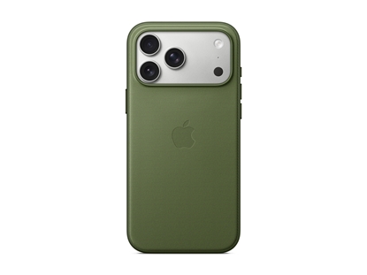 Attēls no Apple - Protective cover for mobile phone - MagSafe compatibility - TechWoven - green - for iPhone 17 Pro Max