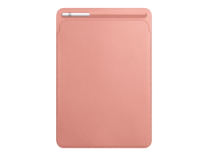 Attēls no Apple - Protective sleeve for tablet - leather - soft pink - 10.5"