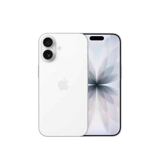 Picture of Apple iPhone 17 - 5G smartphone - dual-SIM / Internal Memory 256 GB - OLED display - 6.3" - 2622 x 1206 pixels (120 Hz) - 2x rear cameras 48 MP, 48 MP - front camera 18 Megapixel - white
