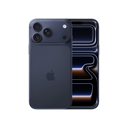 Picture of Apple iPhone 17 Pro Max - 5G smartphone - dual-SIM / Internal Memory 256 GB - OLED display - 6.9" - 2868 x 1320 pixels (120 Hz) - 3x rear cameras 48 MP, 48 MP, 48 MP - front camera 18 Megapixel - deep blue