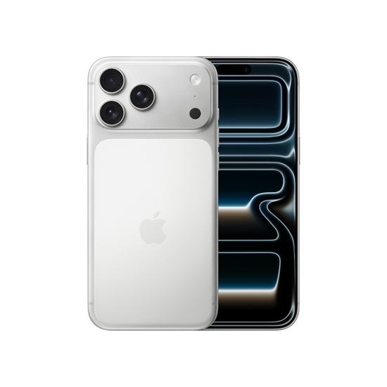 Picture of Apple iPhone 17 Pro Max - 5G smartphone - dual-SIM / Internal Memory 256 GB - OLED display - 6.9" - 2868 x 1320 pixels (120 Hz) - 3x rear cameras 48 MP, 48 MP, 48 MP - front camera 18 Megapixel - silver