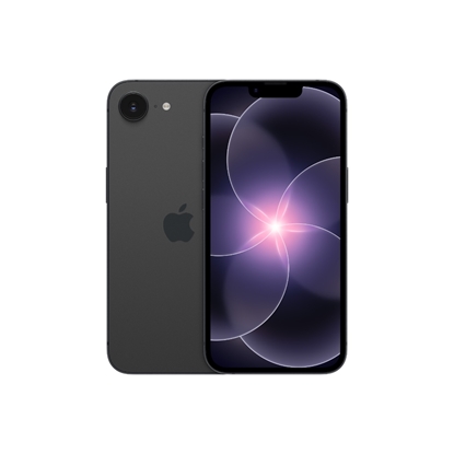 Picture of Apple iPhone 17e - 5G smartphone - dual-SIM / Internal Memory 512 GB - OLED display - 6.1" - 2532 x 1170 pixels - rear camera 48 MP - front camera 12 MP - black