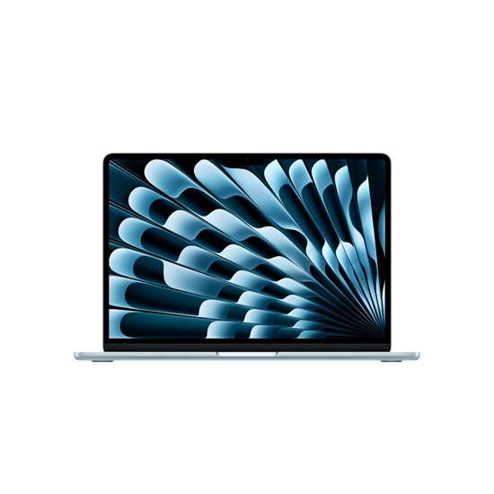 Picture of Apple MacBook Air - M5 - Apple M5 10-core - 24 GB RAM - 1 TB SSD - 13.6" IPS 2560 x 1664 (WQXGA) - Bluetooth 6.0, Wi-Fi 7 - sky blue - kbd: Intl English