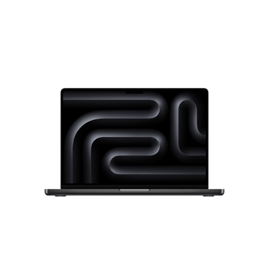 Picture of Apple MacBook Pro - M5 - Apple M5 10-core - 16 GB RAM - 512 GB SSD - 14.2" 3024 x 1964 @ 120 Hz - Wi-Fi 6E, Bluetooth - space black - kbd: Intl English