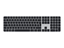 Picture of Apple Magic Keyboard with Touch ID and Numeric Keypad - Keyboard - USB-C - wireless - Bluetooth - QWERTY - International English - black keys