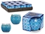 Picture of Aqua fresh candle in glass container, 6.3×7.5×7.5 cm, 21165, Acorde