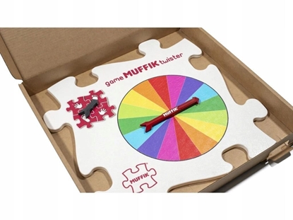 Изображение Askato Gra Muffik Twister Do Maty Mata Sensoryczna Ortopedyczna Puzzle / Mfk-110