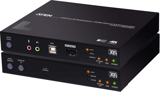 Picture of Aten CE980 USB True 4K DisplayPort/HDMI Optical KVM Extender