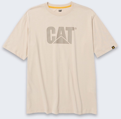 Изображение Austin Macauley Publishers Koszulka Caterpillar Trademark Logo CREAM