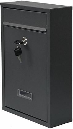 Изображение Goodhome AW Skrzynka na listy Antracyt 32 215x320x85mm