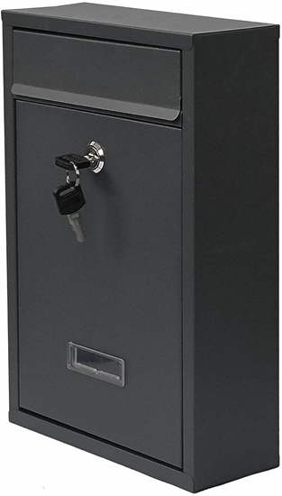 Изображение Goodhome AW Skrzynka na listy Antracyt 32 215x320x85mm