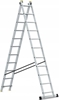 Изображение AWTools AWTOOLS DRABINA ALUMINIOWA 2x11 150KG WIELOFUNKCYJNA 2-CZESCIOWA