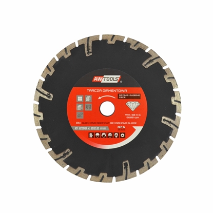 Picture of AWTools AWTOOLS TARCZA DIAMENTOWA 300x32 / SEGMENTOWA GBOKIE CICIE