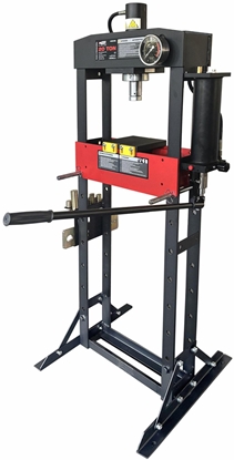Attēls no AWTOOLS PRASA HYDRAULICZNA Z MANOMETREM 20T PROFESIONALNA BLACK LINE