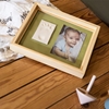 Изображение Baby Art Pure Frame wooden komplekts mazuļa pēdiņu vai rociņu nospieduma izveidošanai