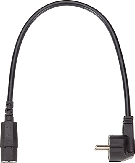 Picture of Bachmann Zuleitung H05VV-F 3G1,5,sw, L:1,5, CEE7/7 / C13