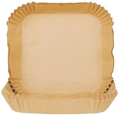 Attēls no Baking parchment paper 100 pieces for air fryers 16x16cm Klausberg KB 7781