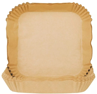Attēls no Baking parchment paper 100 pieces for air fryers 20x20cm Klausberg KB 7782