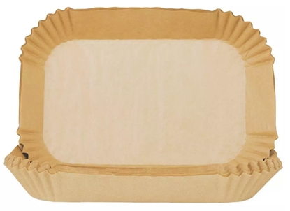 Attēls no Baking parchment paper 100 pieces for air fryers 22x14cm Klausberg KB 7783