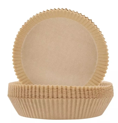 Attēls no Baking parchment paper 100 pieces for air fryers Ø20cm Klausberg KB 7780