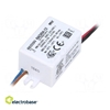 Изображение Barošanas avots: pārslēgts režīms | LED | 4W | 12VDC | 330 mA | 90÷264VAC | IP65