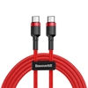 Изображение Baseus Cafule Cable USB-C PD 2.0 QC 3.0 60W 1m (Red)