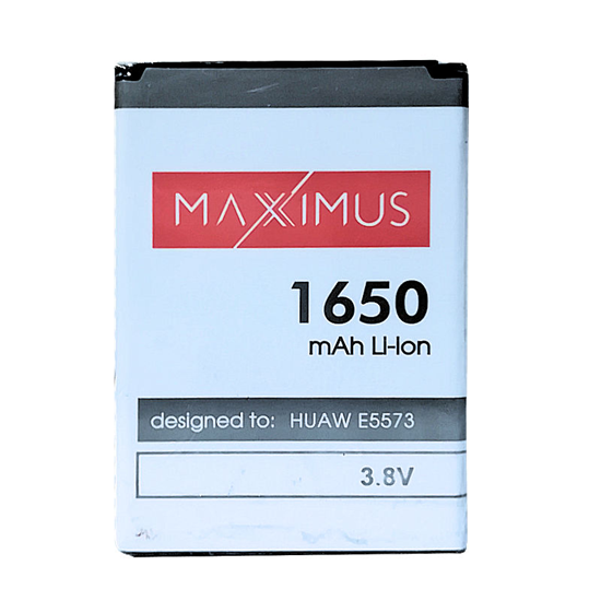 Picture of BATTERY MAXXIMUS HUAWEI E5573 LTE 4G 1650mAh  mode