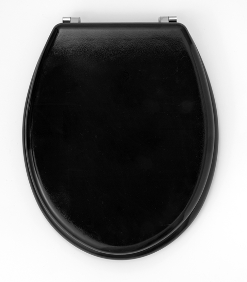 Picture of Beldray LA032355BFPEU7 Wooden Toilet Seat, Black