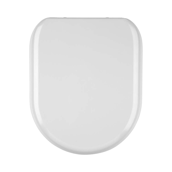 Picture of Beldray LA072771PEU7 Anti-bac D-shaped Toilet Seat, White