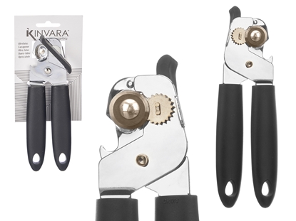 Attēls no Black tin opener, 17.5×6×3.5 cm, 11497, Kinvara