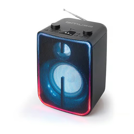 Picture of Bluetooth party box speaker with battery, 60W, M 1802 DJ, MUSE