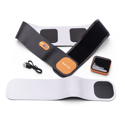 Picture of Bodi-Tek BT-ABSH-TOP-EU/1.2 Ab & Back Muscle Strengthener With Heat, Black/Orange