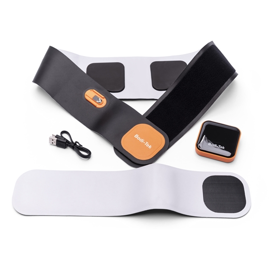 Picture of Bodi-Tek BT-ABSH-TOP-EU/1.2 Ab & Back Muscle Strengthener With Heat, Black/Orange