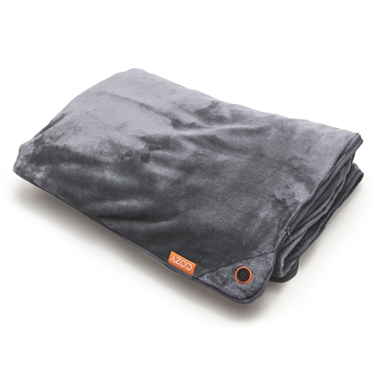 Picture of Bodi-Tek BT-BLHT-EU/1.0 COZY Snuggle Blanket Heated Throw 130 x 160cm, Gray