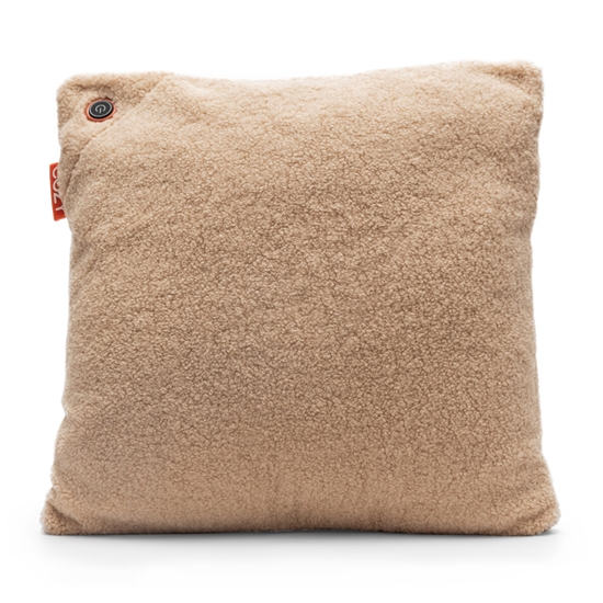 Picture of Bodi-Tek  BT-CSHT2-W-LC-PB10 COZY Una Heated Comfort Cushion 45 x 45cm, Light Chocolate
