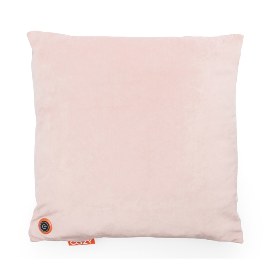 Picture of Bodi-Tek BT-CSHT2-V-LP-PB10 COZY Una Heated Comfort Cushion 45 x 45cm, Light Pink Velvet