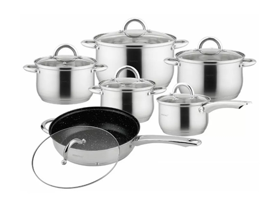 Picture of Boiler set 12 pcs., steel, Kinghoff.