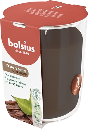 Изображение Bolsius wieca aromatyczna szklana gl. True Scents O97x85mm oud wood 8717847190703 8717847190703 (8717847190703)