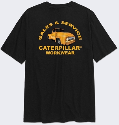 Picture of Book Sales Inc Koszulka Caterpillar Sales Service BLACK