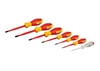 Picture of Bosch Bosch VDE screwdriver set PH/SL Professional, 7-piece (red/yellow, 6 VDE screwdrivers, phase tester SL3)