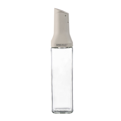 Picture of Bottle with pourer 500 ml for oil and vinegar, glass, KINGHOFF KH 2004