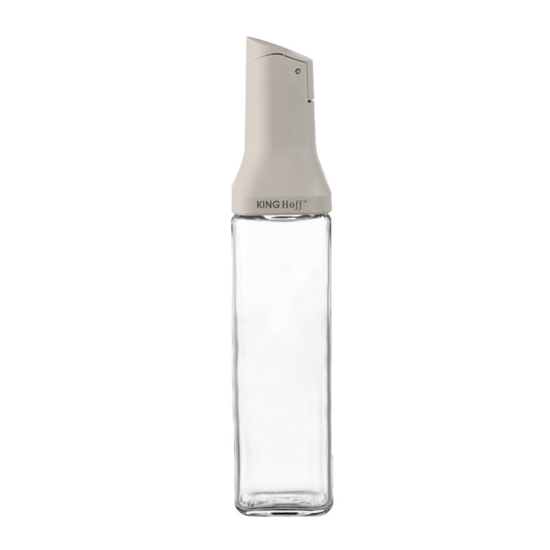 Picture of Bottle with pourer 500 ml for oil and vinegar, glass, KINGHOFF KH 2004