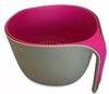 Изображение Bowl and colander, grey and pink Kassel.